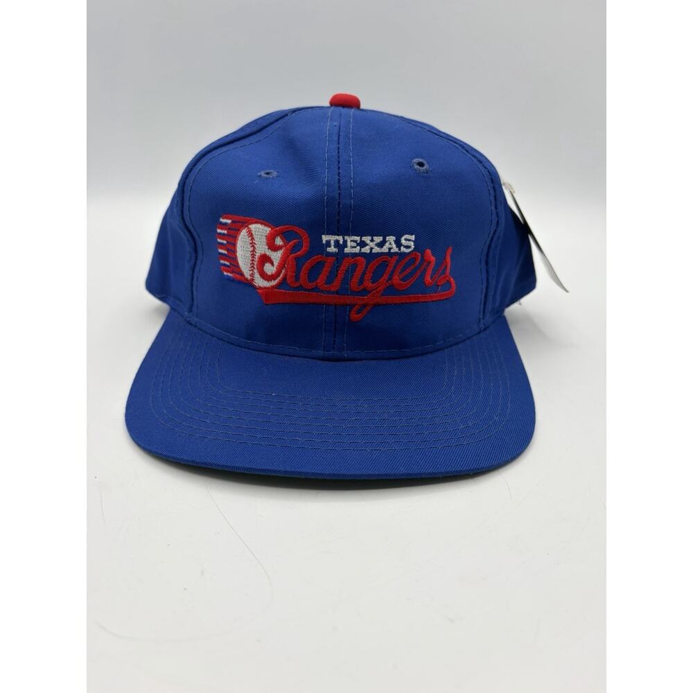 Vintage Texas Rangers‎ Snapback MLB Cap Hat The Game Brand RARE Blue New W/ Tags
